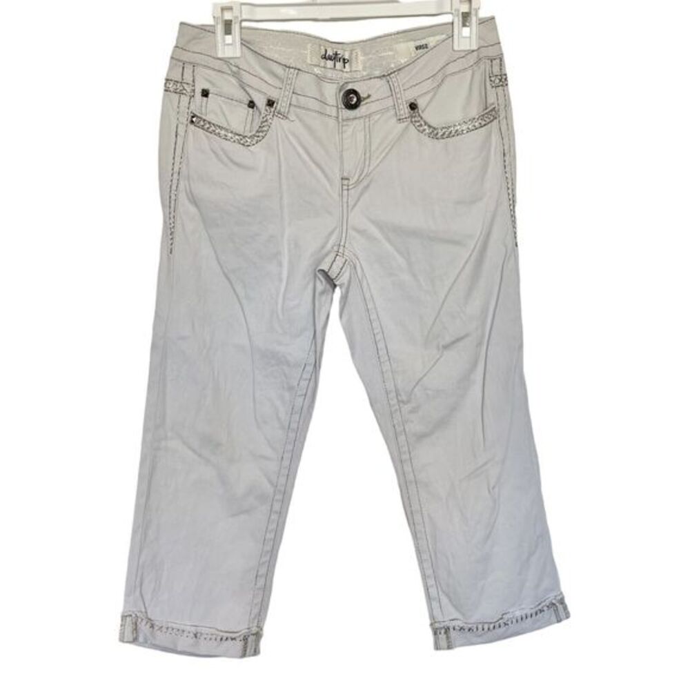 Daytrip Virgo Womens Capri Pants Size 26 Embellished Studded Embroidered Western